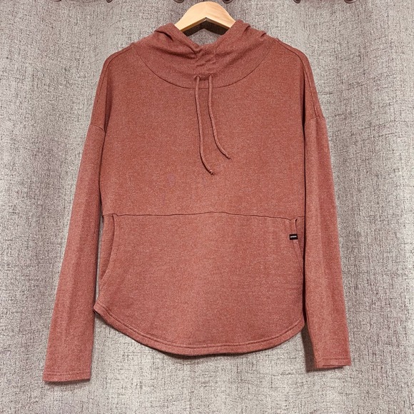 Prana Tops - prAna Foresta Top Women Small Terra Orange Hiking Outdoor Gorpcore